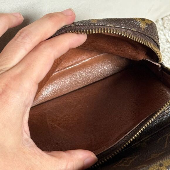 Vintage Luxury LOUIS VUITTON Amazone Crossbody Iconic Coated Canvas Handbag 1989 - Picture 15 of 16